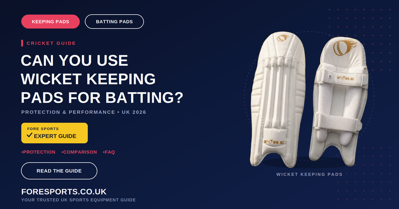 Can You Use Wicket Keeping Pads For Batting
