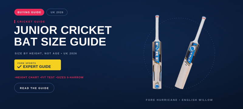 Junior Cricket Bat Size Guide