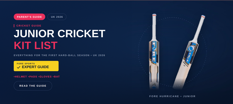 Junior Cricket Kit List
