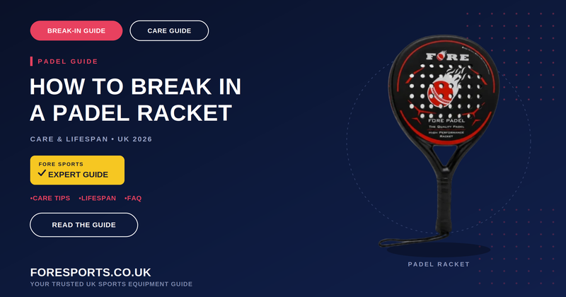 How To Break In A New Padel Racket