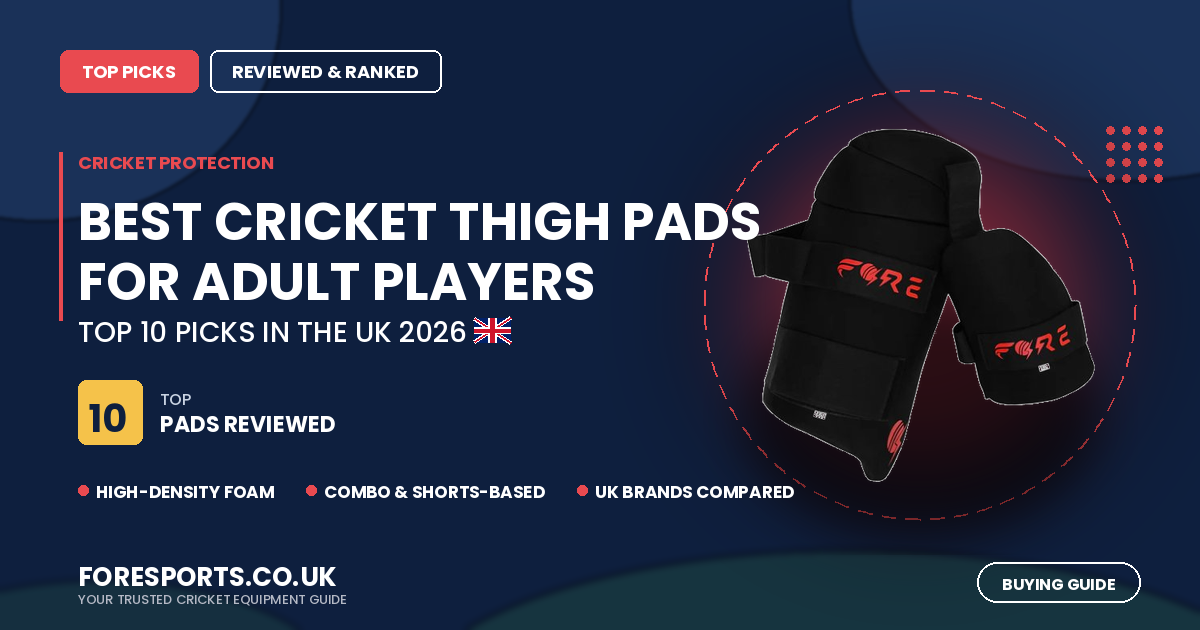 Top 10 Best Cricket Thigh Pads for Adult Players