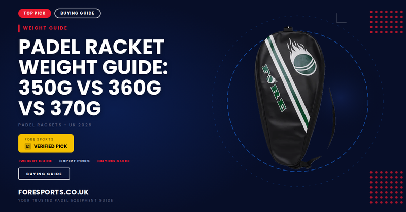 Padel Racket Weight Guide
