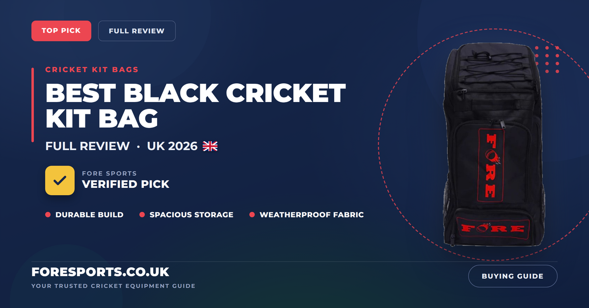 Best Cricket Black Kit Bag