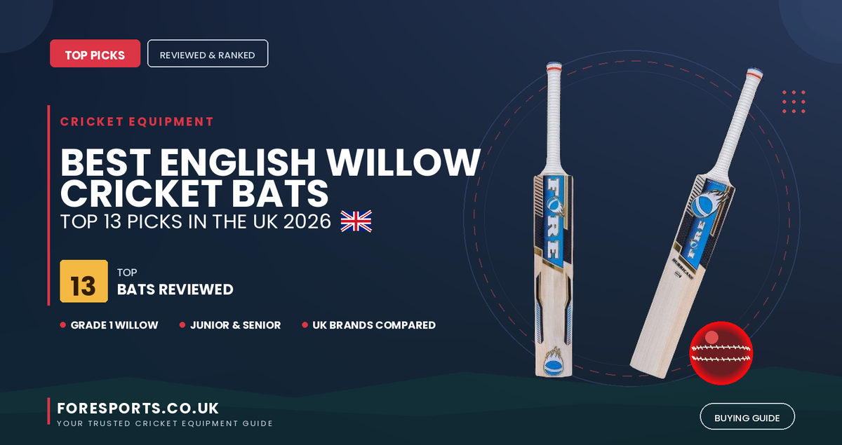 Top 13 Best English Willow Cricket Bats in UK 2026