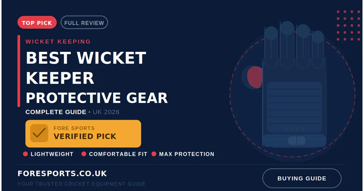 Best Protective Gear For Cricket Wicket Keepers: Complete 2026 Kit Guide