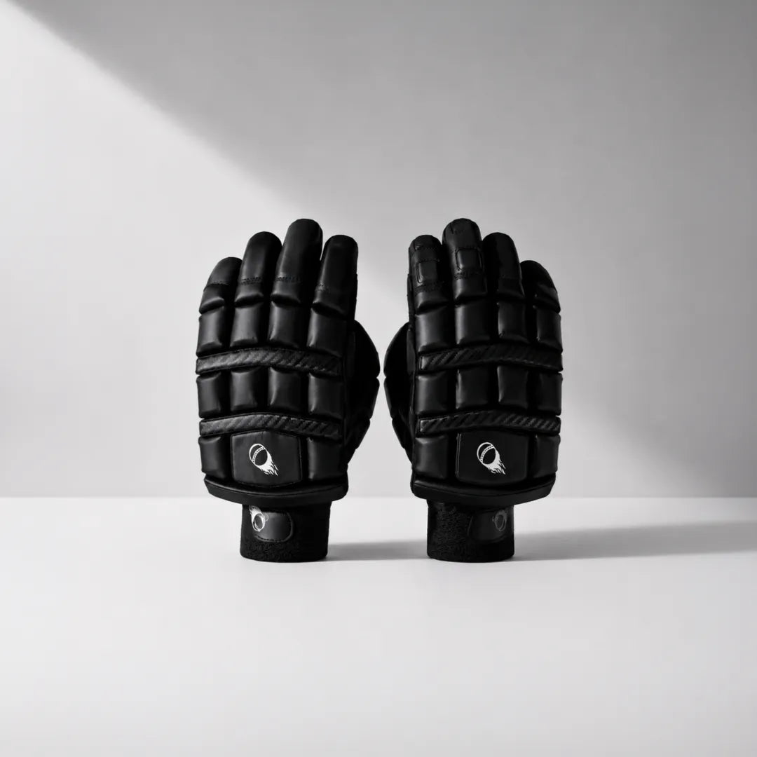 Premium Black Batting Gloves