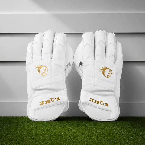 Cricket Keeping Gloves (White)