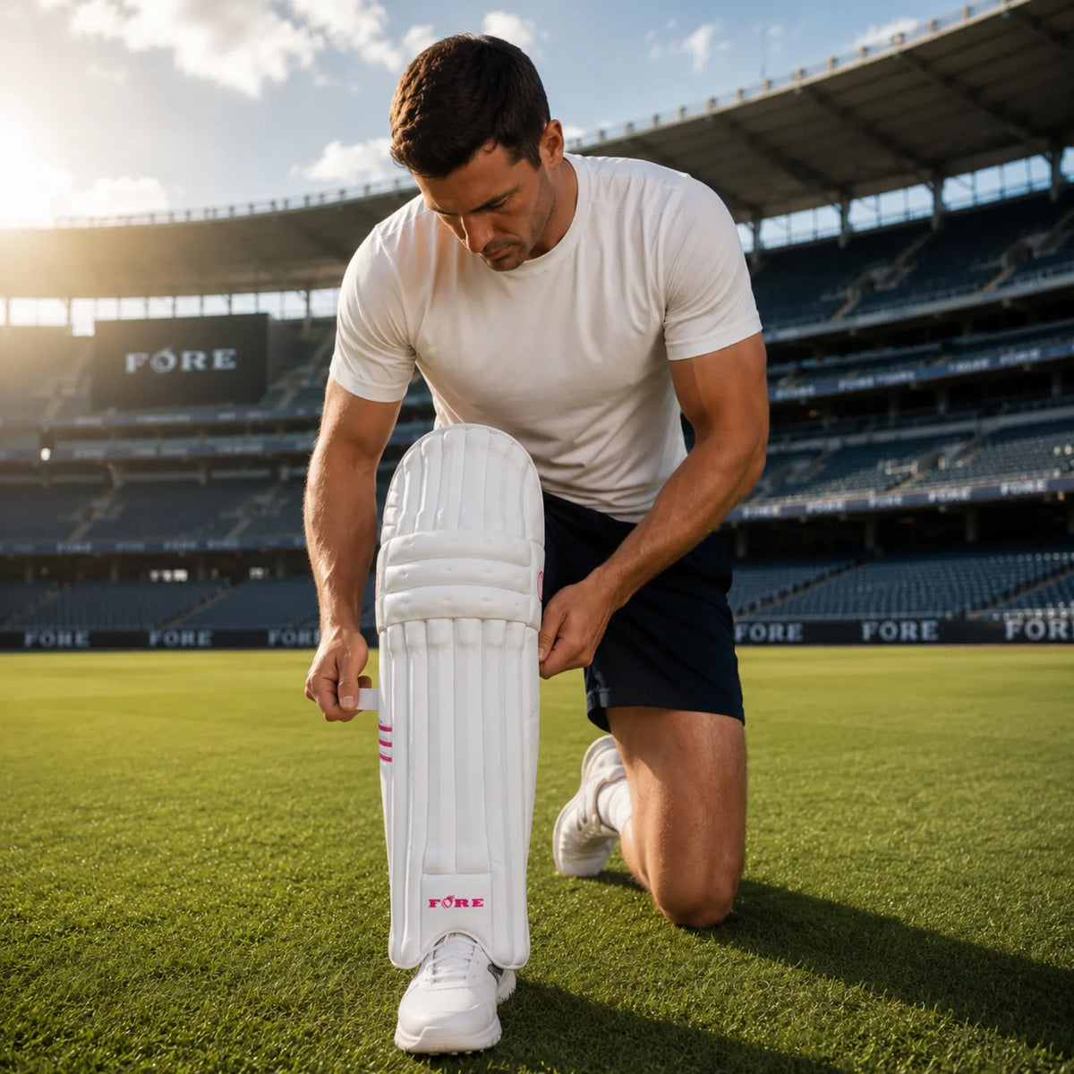 White pads