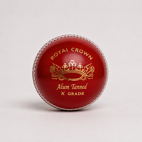 Alum Tanned Royal Crown - 5 LAYER Red Cricket Ball