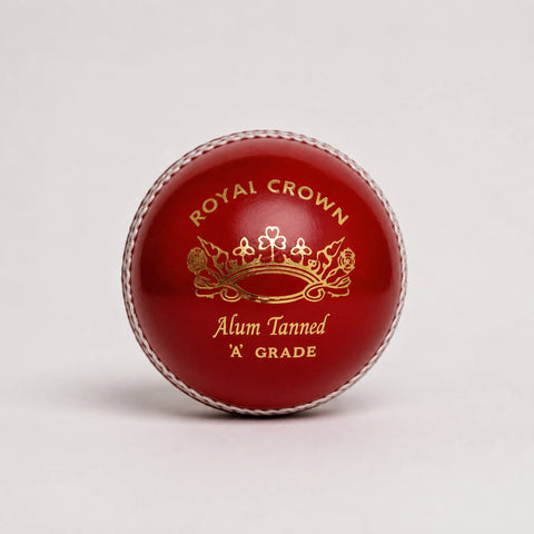 Alum Tanned Royal Crown - 5 LAYER Red Cricket Ball