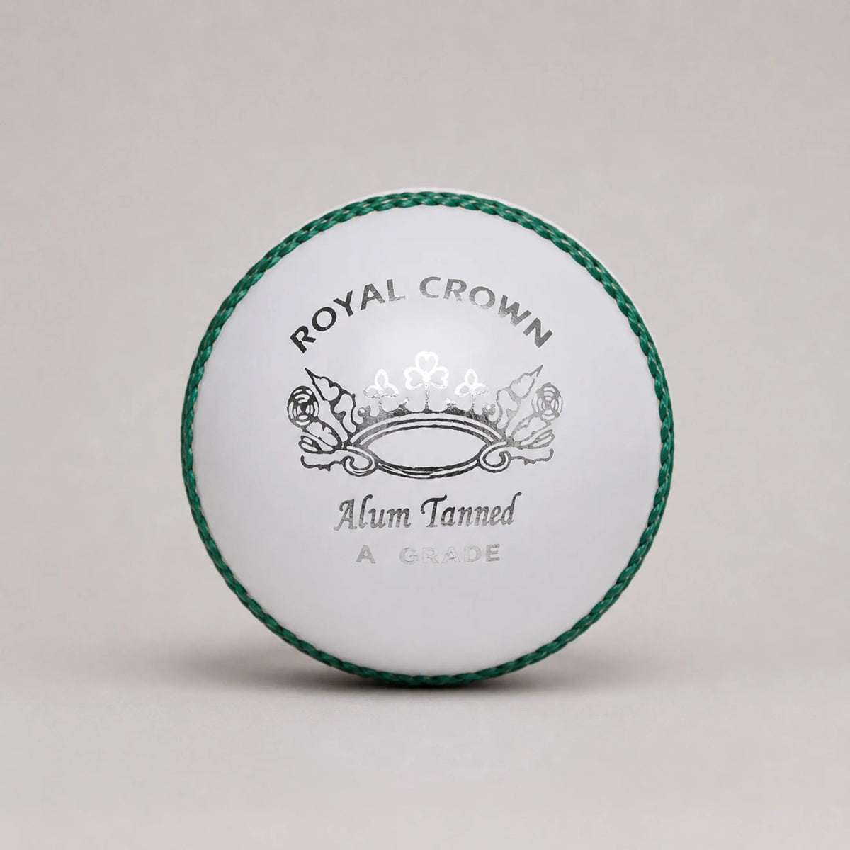 Alum Tanned Royal Crown - 5 LAYER White Cricket Ball