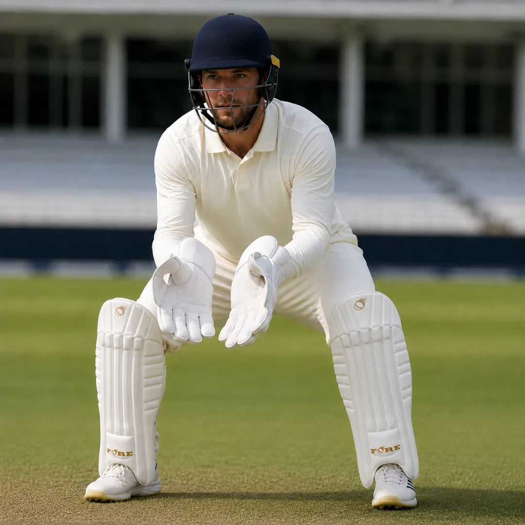 Cricket Keeping Pad (White)
