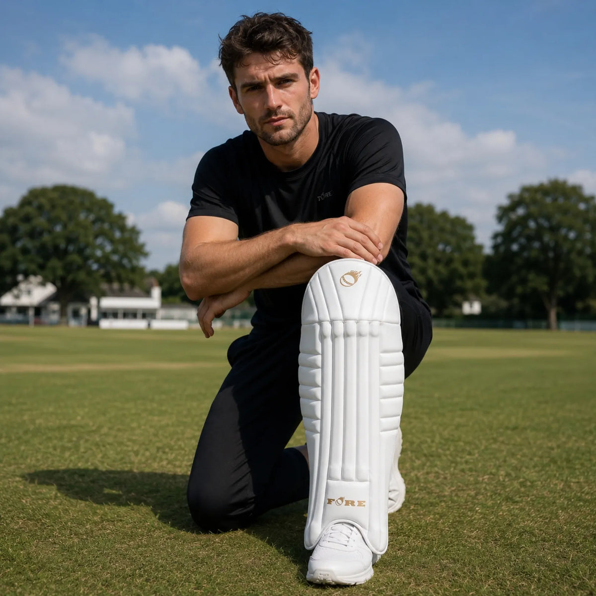 Cricket Keeping Pad (White)