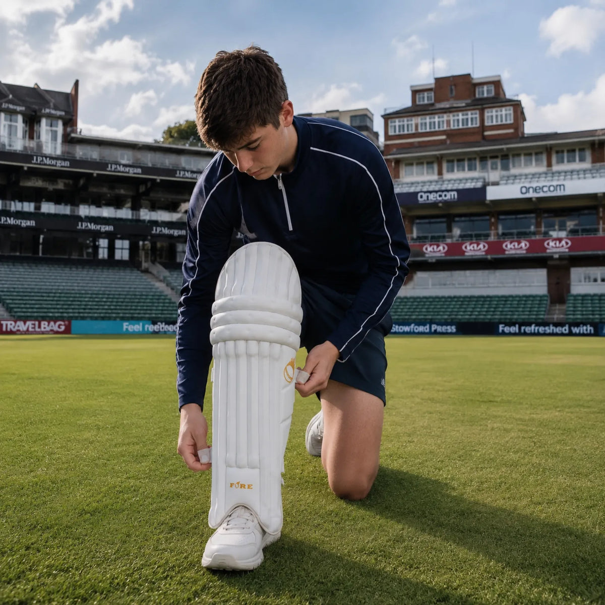 Youth Batting Pad (White)