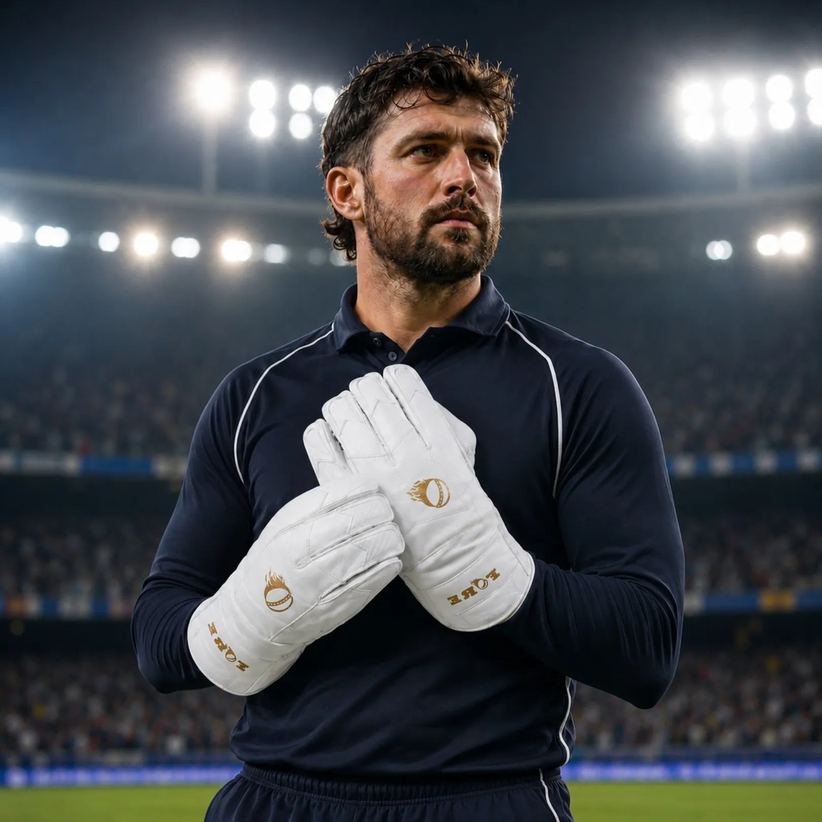 Cricket Keeping Gloves (White)