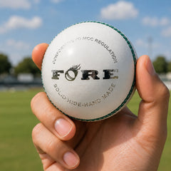 Alum Tanned Royal Crown - 5 LAYER White Cricket Ball