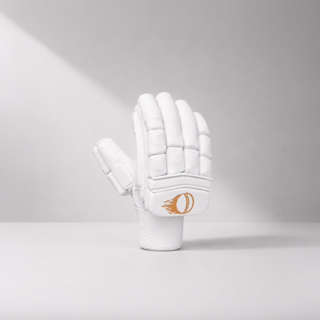 Junior Batting Gloves (White)
