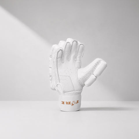Junior Batting Gloves (White)