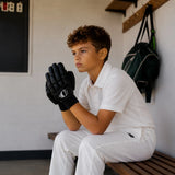 Junior Batting Gloves (Black )