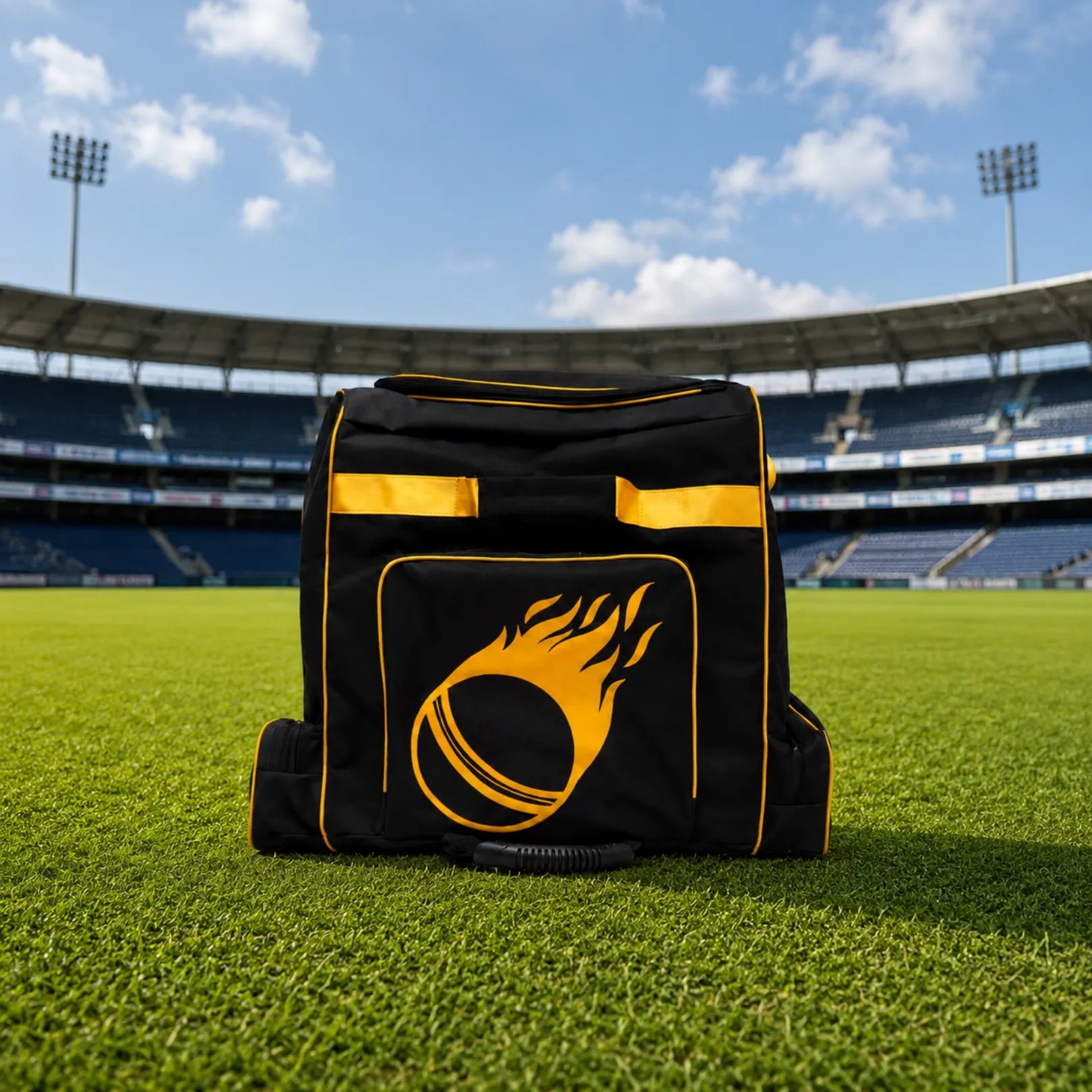 Black Cricket Kit Bag (105*45*45cm)