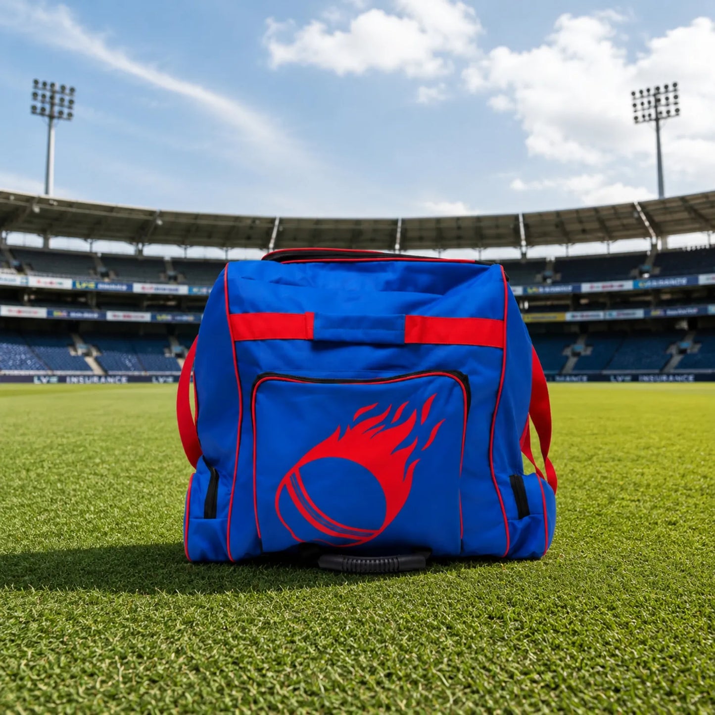 Blue Cricket Kit Bag (73*38*37cm)