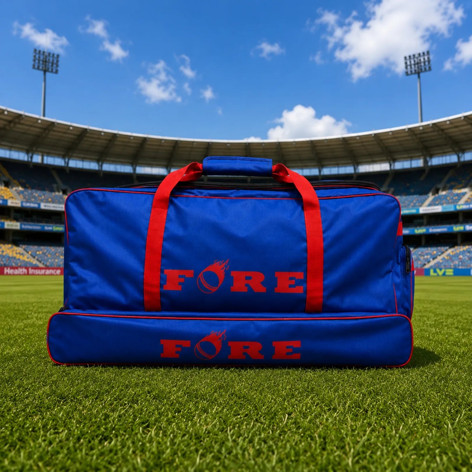 Blue Cricket Kit Bag (73*38*37cm)