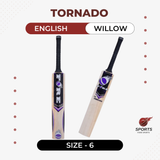Tornado English Willow Cricket Bat (Size 6)