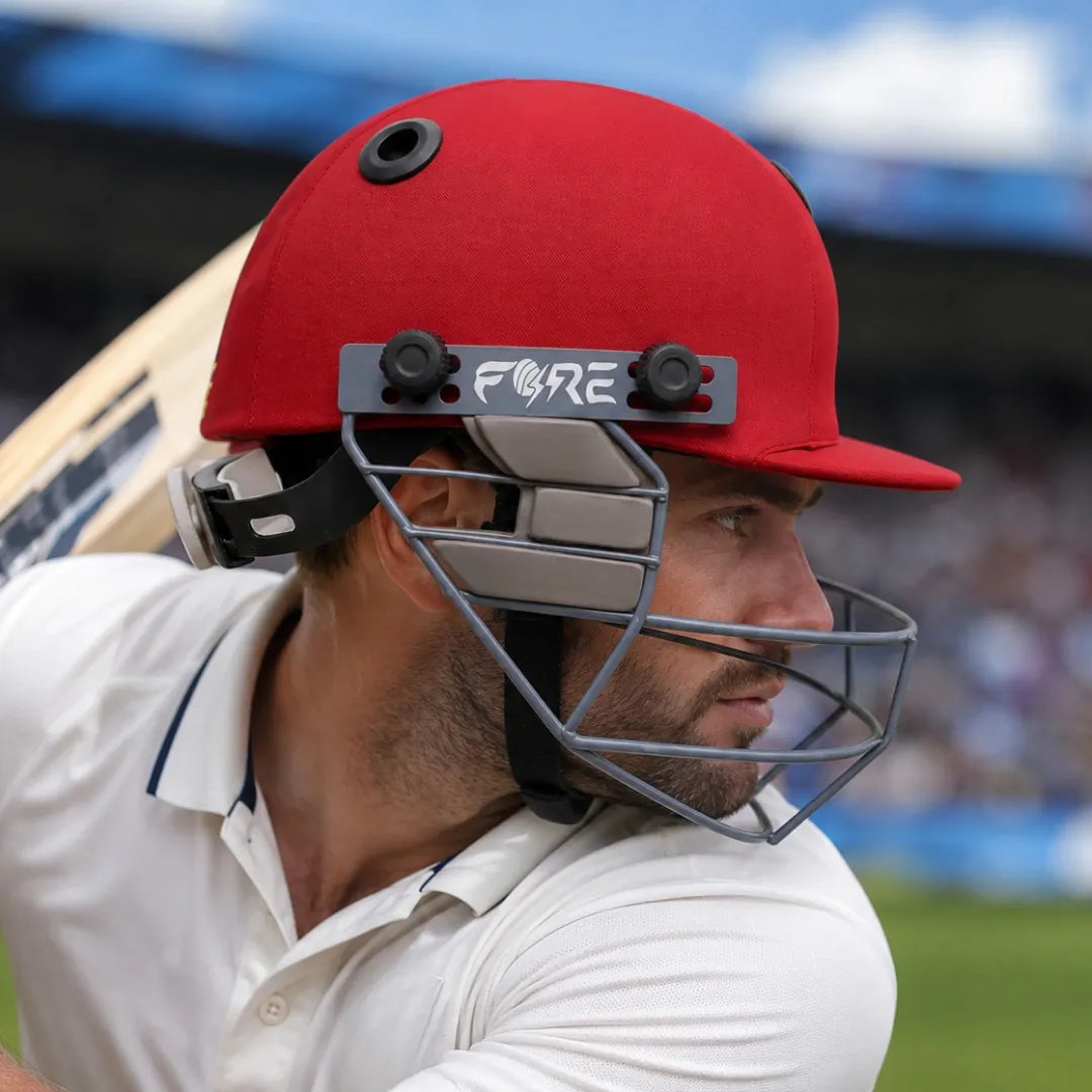 Cricket Helmet (Red)