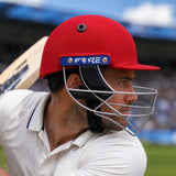 High-Performance Cricket Helmet (Red)