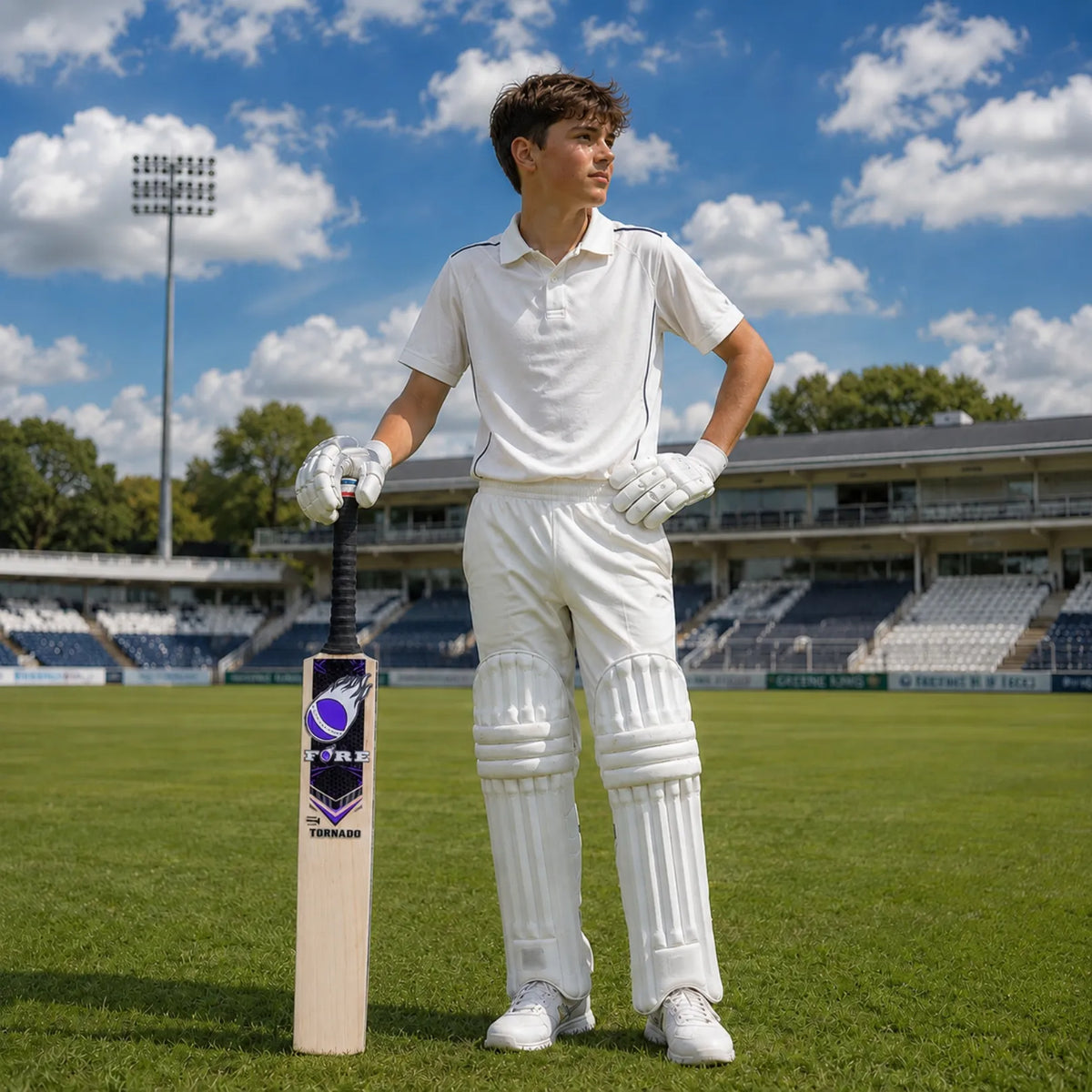 Hurricane English Willow Cricket Bat – Size 5
