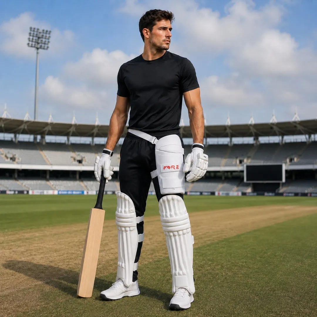 White Thigh Pad - Large